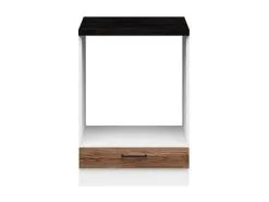 Black Red White Kaappi Integroidulle Uunille BRW Junona Line 60, Tummanruskea.