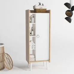 Kaappi Kalune Design Lagomood Ruby, Ruskea/valkoinen -Olohuoneen kalusteet myymälä kaappi kalune design lagomood ruby ruskeavalkoinen bb2ed halvempi reference