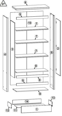 Black Red White Kaappi Kaspian 2D2S, Ruskea -Olohuoneen kalusteet myymälä kaappi kaspian 2d2s ruskea 9bc03 palaute reference