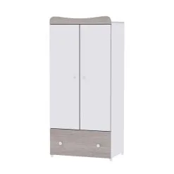 Kaappi Lorelli Exclusive, Valkoinen/vaaleanruskea