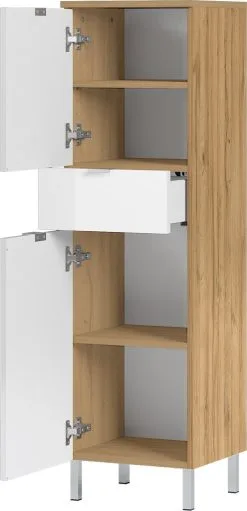 Kaappi Mauresa 8532, Ruskea/valkoinen -Olohuoneen kalusteet myymälä kaappi mauresa 8532 ruskeavalkoinen 74815 netistai reference