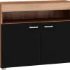 Meblocross Kaappi Max 01, Ruskea / Musta.