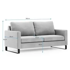 Kahden Hengen Sohva Homede Corni, Sininen. 11 Kahden Hengen Sohva Homede Corni, Sininen. -Olohuoneen kalusteet myymälä kahden hengen sohva homede corni sininen e26c6 osta reference