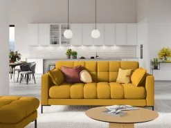 Kahden Hengen Sohva Micadoni Home Mamaia, Keltainen/musta -Olohuoneen kalusteet myymälä kahden hengen sohva micadoni home mamaia keltainenmusta 685cf halvempi reference