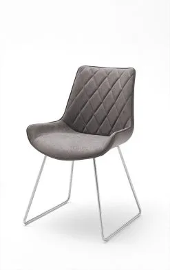 Kahden Tuolin Setti MC Akcent Atey C (CEG), Harmaa