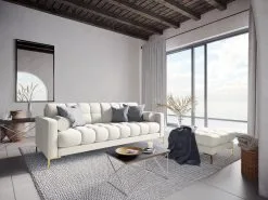 Kahdenistuttava Sohva Cosmopolitan Design Siena, Beige. -Olohuoneen kalusteet myymälä kahdenistuttava sohva cosmopolitan design siena beige a7073 halvempi reference