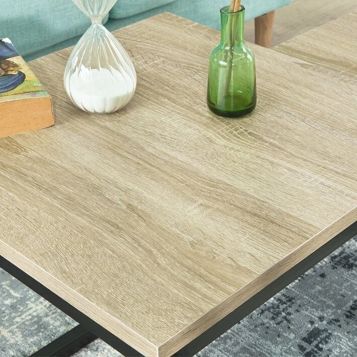 Kaksi Pöytäsettiä SoBuy FBT42-N, Ruskea/musta 5 Kaksi Pöytäsettiä SoBuy FBT42-N, Ruskea/musta - Image 5