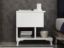 Kalune Design 788, 46,8 (II), 55 Cm, Valkoinen Yöpöytä -Olohuoneen kalusteet myymälä kalune design 788 468 ii 55 cm 1dfa5 osta reference