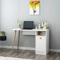 Kalune Design Cannas Kirjoituspöytä, Valkoinen -Olohuoneen kalusteet myymälä kalune design cannas kirjoituspoyta valkoinen 6e277 netistai reference