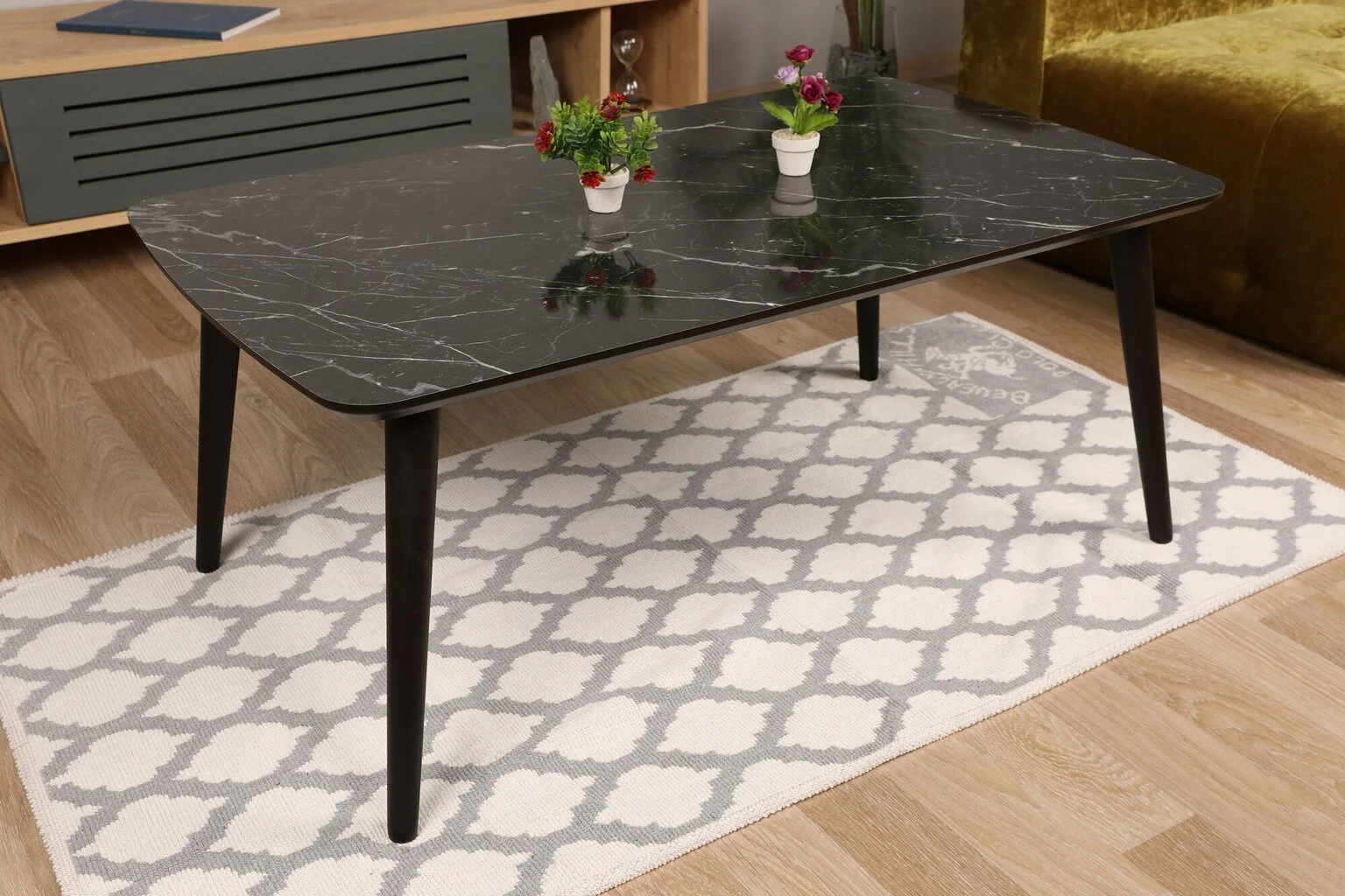 ¨Kalune Design Etna Sohvapöytä, Musta 4 ¨Kalune Design Etna Sohvapöytä, Musta - Image 4