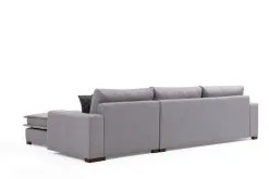 Kalune Design Lena L3+Chl Pehmeä Kulmasohva, Vaaleanharmaa -Olohuoneen kalusteet myymälä kalune design lena l3chl pehmea kulmasohva vaaleanharmaa 6533a netistai reference