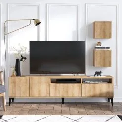 Kalune Design Lupin, Ruskea Kaapisto -Olohuoneen kalusteet myymälä kalune design lupin ruskea kaapisto 979f4 netistai reference