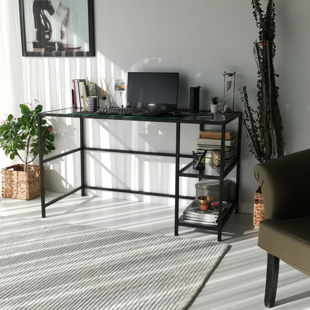 Kalune Design Master M101F Kirjoituspöytä , Musta 3 Kalune Design Master M101F Kirjoituspöytä , Musta - Image 3