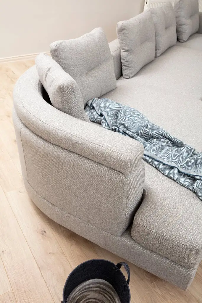 Kalune Design Padova 2 -kulmasohva, Vaaleanharmaa 4 Kalune Design Padova 2 -kulmasohva, Vaaleanharmaa - Image 4