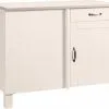 Notio Living Dennis 60 -kulmakaappi Keittiöön, 85 X 100 X 60 Cm, Valkoinen