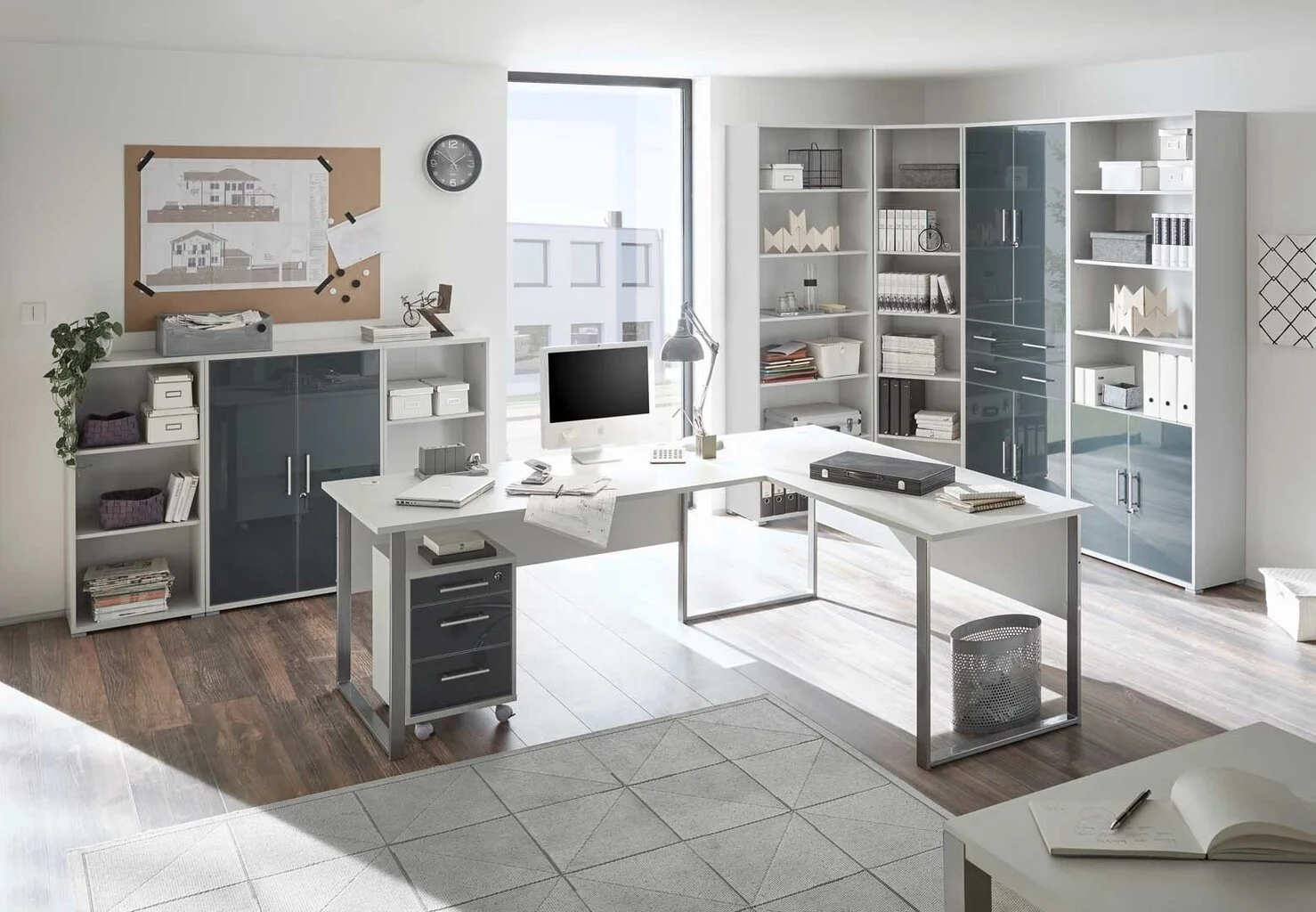 Black Red White Kappi Office Lux 3S, Harmaa 5 Black Red White Kappi Office Lux 3S, Harmaa - Image 5