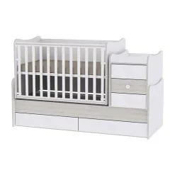 Kasvavaa Sänky Lipastolla Lorelli Maxi Plus New, 110x62, Valkoinen/vaaleanruskea -Olohuoneen kalusteet myymälä kasvavaa sanky lipastolla lorelli maxi plus new 36ede hinta reference