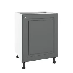 Keittiökaappi Lupus Bella 1D 60 Cm, Harmaa