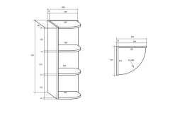 Meblocross Keittiökaappi POLO W30OZ, Tammi -Olohuoneen kalusteet myymälä keittiokaappi polo w30oz tammi 8e080 hinta reference