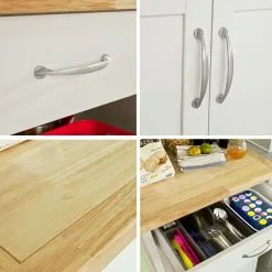 Keittiökaappi Pyörillä SoBuy FKW22-WN, Valkoinen / Ruskea -Olohuoneen kalusteet myymälä keittiokaappi pyorilla sobuy fkw22 wn valkoinen ruskea 9c254 halvempi reference