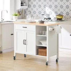 Keittiökaappi SoBuy FKW103-WN, Valkoinen -Olohuoneen kalusteet myymälä keittiokaappi sobuy fkw103 wn valkoinen 229b4 halvempi reference