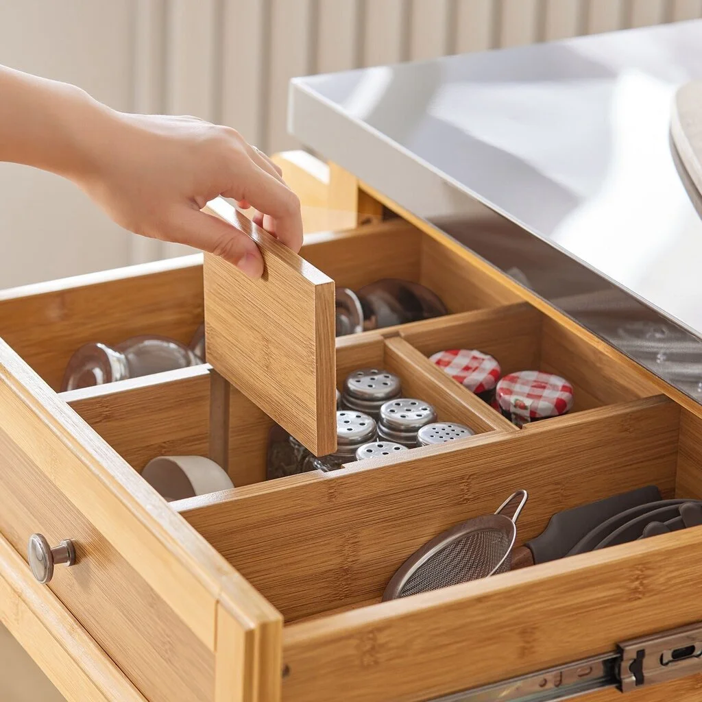 Keittiökaappi SoBuy FKW70-N, Ruskea 2 Keittiökaappi SoBuy FKW70-N, Ruskea - Image 2