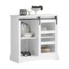 Keittiökaappi SoBuy FSB46-W, Valkoinen