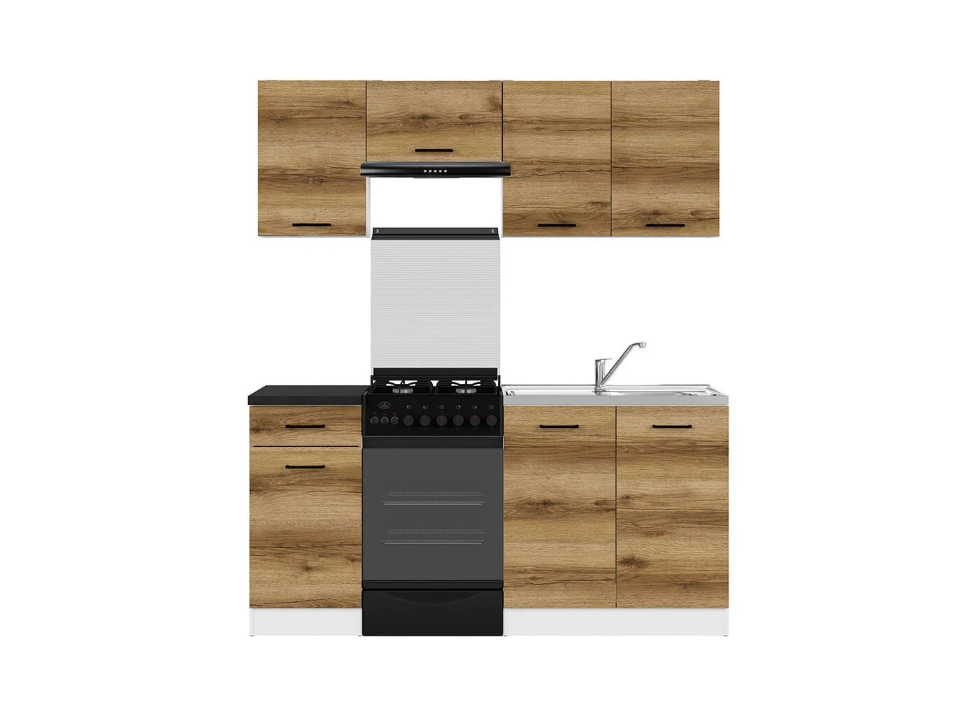 Black Red White Keittiökalusteet BRW Junona Line 170, Vaaleanruskea. 1 Black Red White Keittiökalusteet BRW Junona Line 170, Vaaleanruskea.