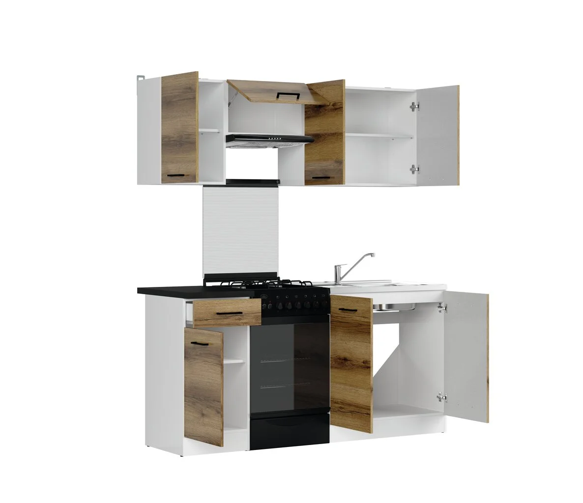 Black Red White Keittiökalusteet BRW Junona Line 170, Vaaleanruskea. 3 Black Red White Keittiökalusteet BRW Junona Line 170, Vaaleanruskea. - Image 3