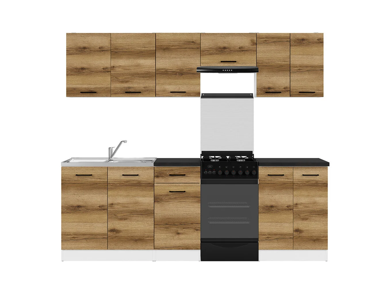 Black Red White Keittiökalusteet BRW Junona Line 230, Vaaleanruskea. 1 Black Red White Keittiökalusteet BRW Junona Line 230, Vaaleanruskea.