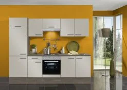 Keittiön Kaappisarja Jaka Optikompakt Arta, 270 Cm, Beige/ruskea