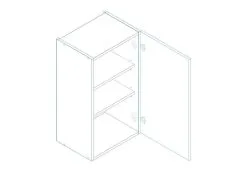 Stolkar Keittiön Kaappisarja Mela 1,2/1,8 Työpinnalla, Valkoinen -Olohuoneen kalusteet myymälä keittion kaappisarja mela 1218 tyopinnalla valkoinen 15715 osta reference