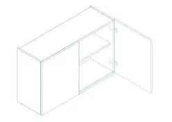 Stolkar Keittiön Kaappisarja Mela 1,2/1,8 Työpinnalla, Valkoinen -Olohuoneen kalusteet myymälä keittion kaappisarja mela 1218 tyopinnalla valkoinen a42f2 halvempi reference