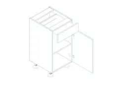 Stolkar Keittiön Kaappisarja Mela 1,8/2,4 Työtaso, Tammi -Olohuoneen kalusteet myymälä keittion kaappisarja mela 1824 tyotaso tammi 09cfd halvempi reference