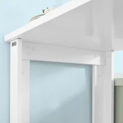 Keittiön Pöytä SoBuy FWT17-W, Valkoinen -Olohuoneen kalusteet myymälä keittion poyta sobuy fwt17 w valkoinen 03571 palaute reference