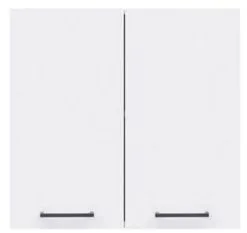 Black Red White Keittiön Seinäkaappi Junona Line 60/57, Valkoinen