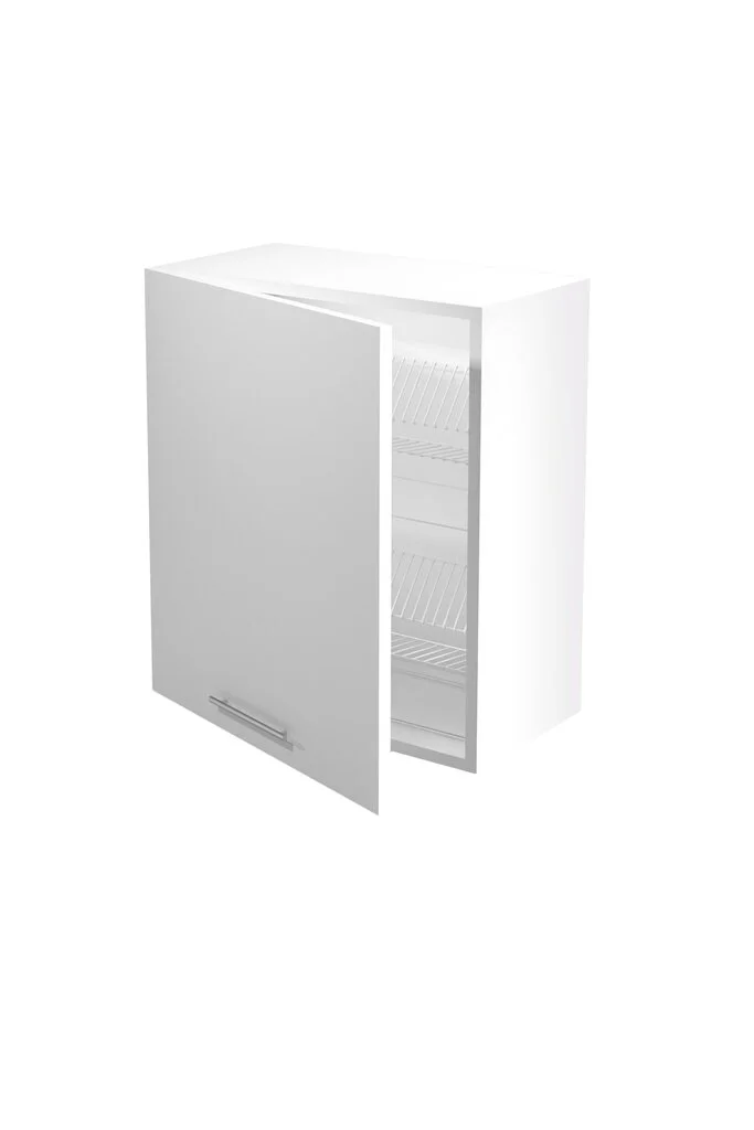 Halmar Keittiön Seinäkaappi Vento GC 60/72 Astiahyllyllä, Valkoinen 1 Halmar Keittiön Seinäkaappi Vento GC 60/72 Astiahyllyllä, Valkoinen