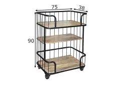 Keittiövaunu Tämä Ja Tuo, Ruskea/musta -Olohuoneen kalusteet myymälä keittiovaunu tama ja tuo ruskeamusta 9b139 hinta reference