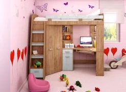 Meblocross Kerrossänky Antresola L, 200x80 Cm, Ruskea/valkoinen -Olohuoneen kalusteet myymälä kerrossanky antresola l 200x80 cm ruskeavalkoinen 9d7de hinta reference