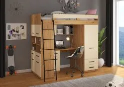 Kerrossänky Meblocross Level L, 90x200 Cm, Ruskea/beige 8 Kerrossänky Meblocross Level L, 90x200 Cm, Ruskea/beige -Olohuoneen kalusteet myymälä kerrossanky meblocross level l 90x200 cm ruskeabeige b7a24 netistai reference