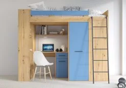 Kerrossänky Meblocross Verana P, 200x90 Cm, Ruskea/sininen -Olohuoneen kalusteet myymälä kerrossanky meblocross verana p 200x90 cm ruskeasininen c0f63 netistai reference