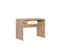 Black Red White Kirjoituspöytä BRW Nepo Plus BIU1S, Tammi / Valkoinen -Olohuoneen kalusteet myymälä kirjoituspoyta brw nepo plus biu1s tammi valkoinen 3eb37 netistai reference