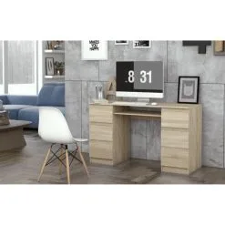 Kirjoituspöytä Kuba, Tammen Väri -Olohuoneen kalusteet myymälä kirjoituspoyta kuba tammen vari 04593 hinta reference