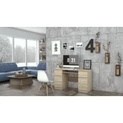 Kirjoituspöytä Kuba, Tammen Väri -Olohuoneen kalusteet myymälä kirjoituspoyta kuba tammen vari 39c0c netistai reference