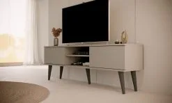 Kocot Kids Toronto -TV-taso, 160 Cm, Harmaa -Olohuoneen kalusteet myymälä kocot kids toronto tv taso 160 cm b68ad netistai reference