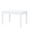 Kokoontaitettava Pöytä Szynaka Meble Aster, Mattavalkoinen