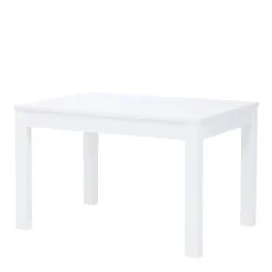 Kokoontaitettava Pöytä Szynaka Meble Aster, Mattavalkoinen
