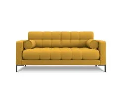 Kolmen Hengen Sohva Cosmopolitan Design Siena, Keltainen/musta