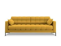 Kolmen Hengen Sohva Micadoni Home Mamaia, Keltainen/musta -Olohuoneen kalusteet myymälä kolmen hengen sohva micadoni home mamaia keltainenmusta cf72e hinta reference