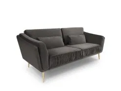 Interieurs86 Kolmen Istuttava Sohva Interieurs 86 Dauphine, Tummanharmaa -Olohuoneen kalusteet myymälä kolmen istuttava sohva interieurs 86 dauphine tummanharmaa 57216 netistai reference